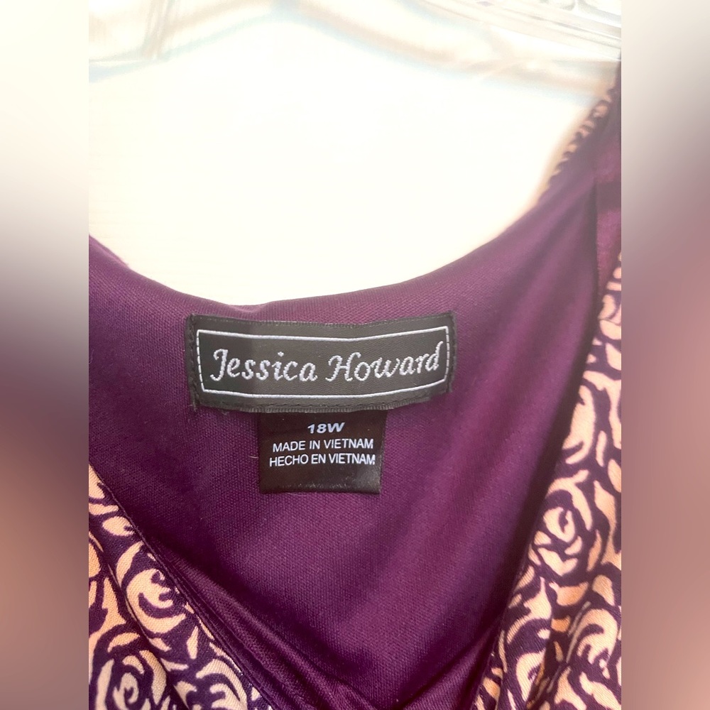 Vintage Jessica Howard dress, size 18 - Picture 3 of 5
